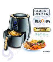 Load image into Gallery viewer, BLACK &amp; DECKER HEALTH AIR FRYER AEROFRY 4 LITRE - AF400
